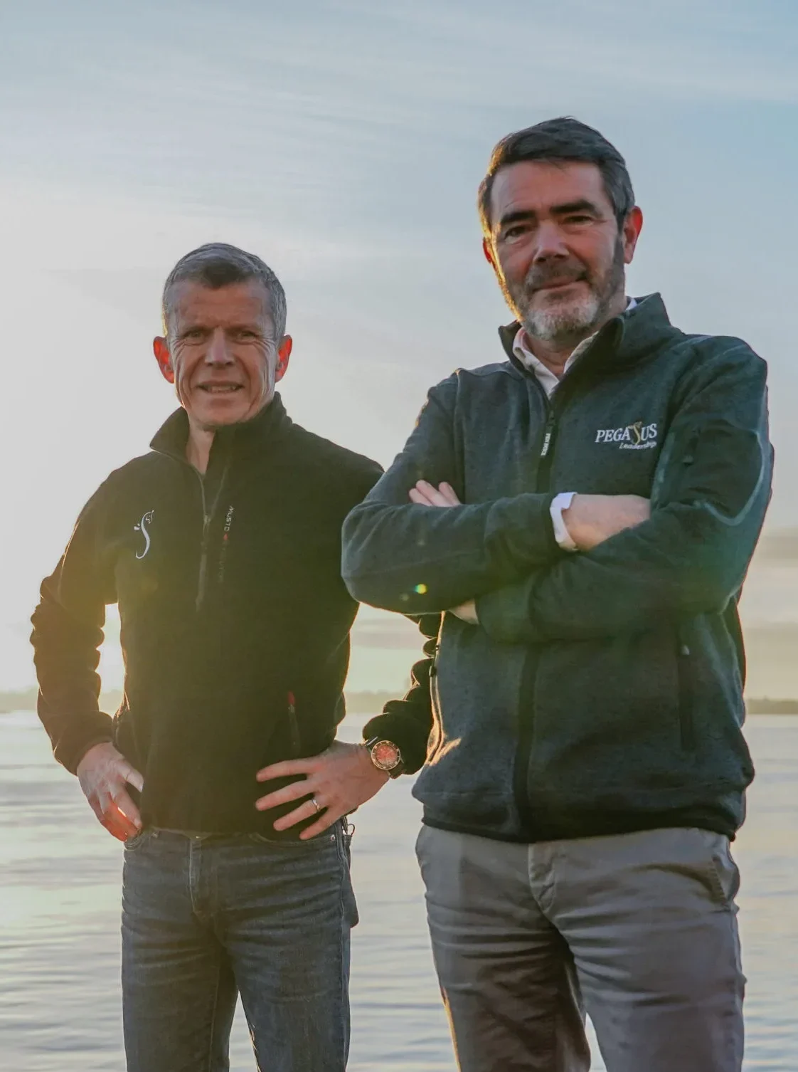 Jérôme Mandin et Loïc Coupannec